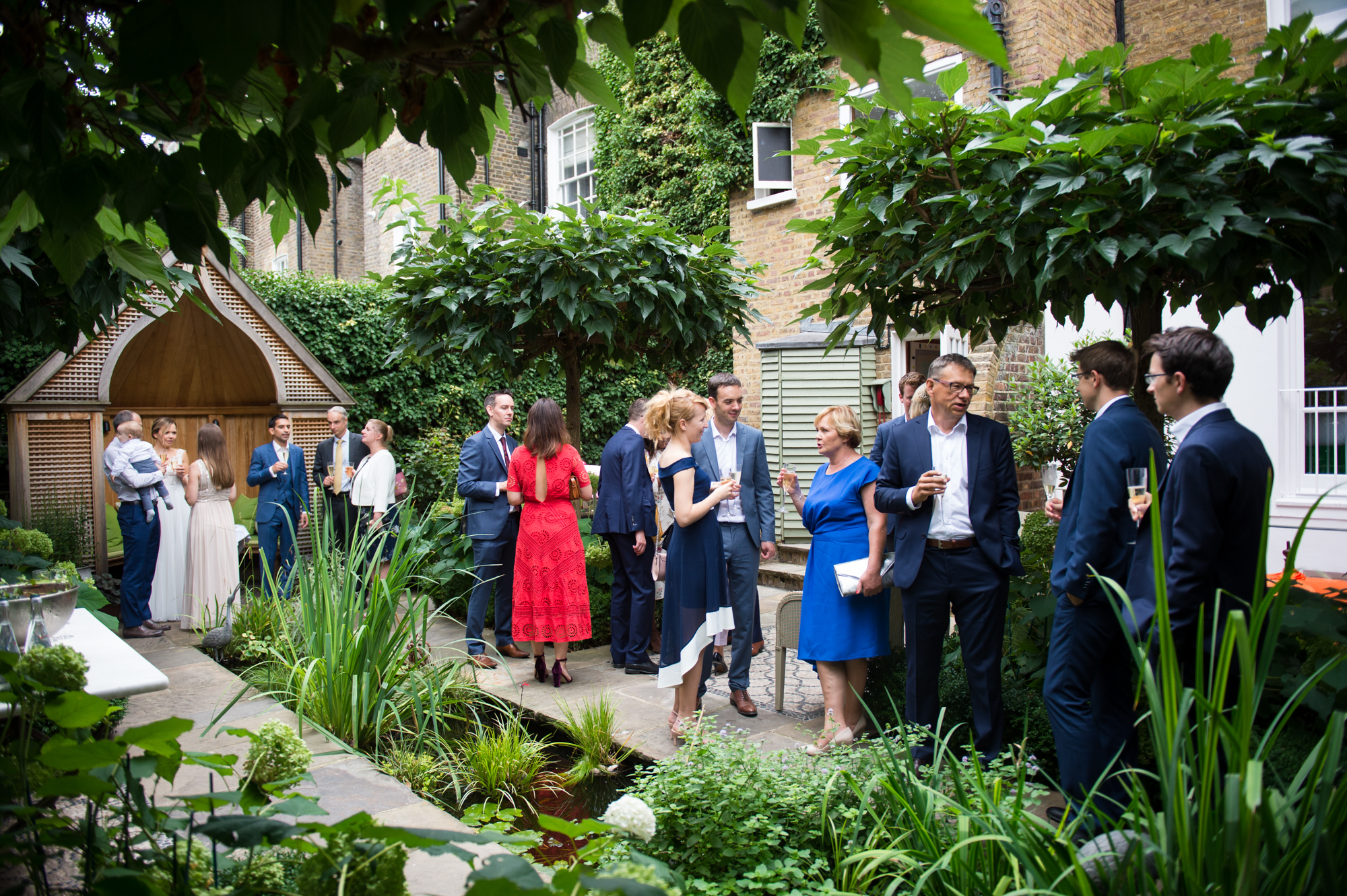 small and intimate wedding reception at number sixteen firmdale hotel in kensington